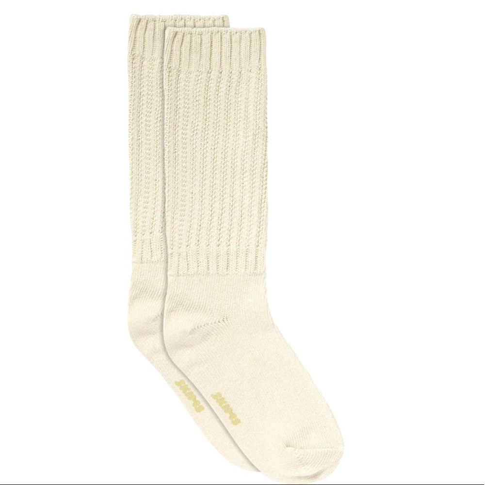 SKIMS slouch sock shade bone